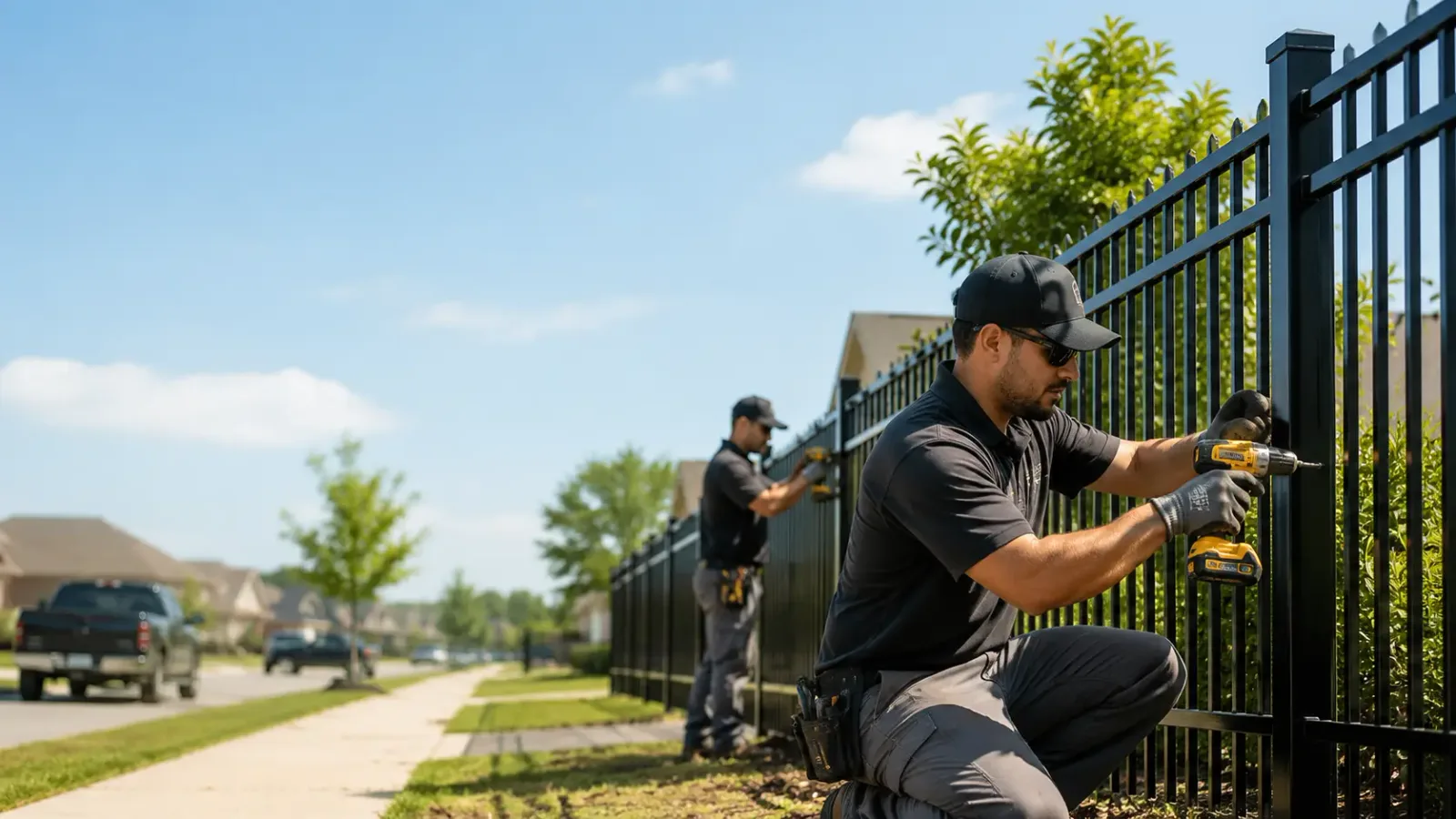 Metal Fence Installation in Auburn, WA